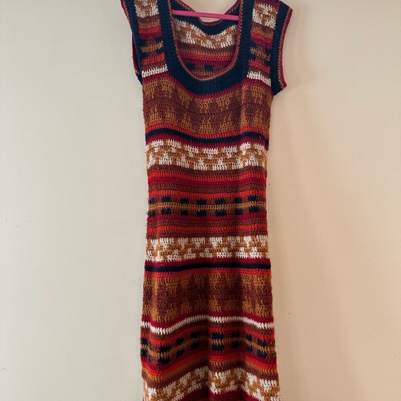 Afghan handsome wool dress - Picture 5 of 6